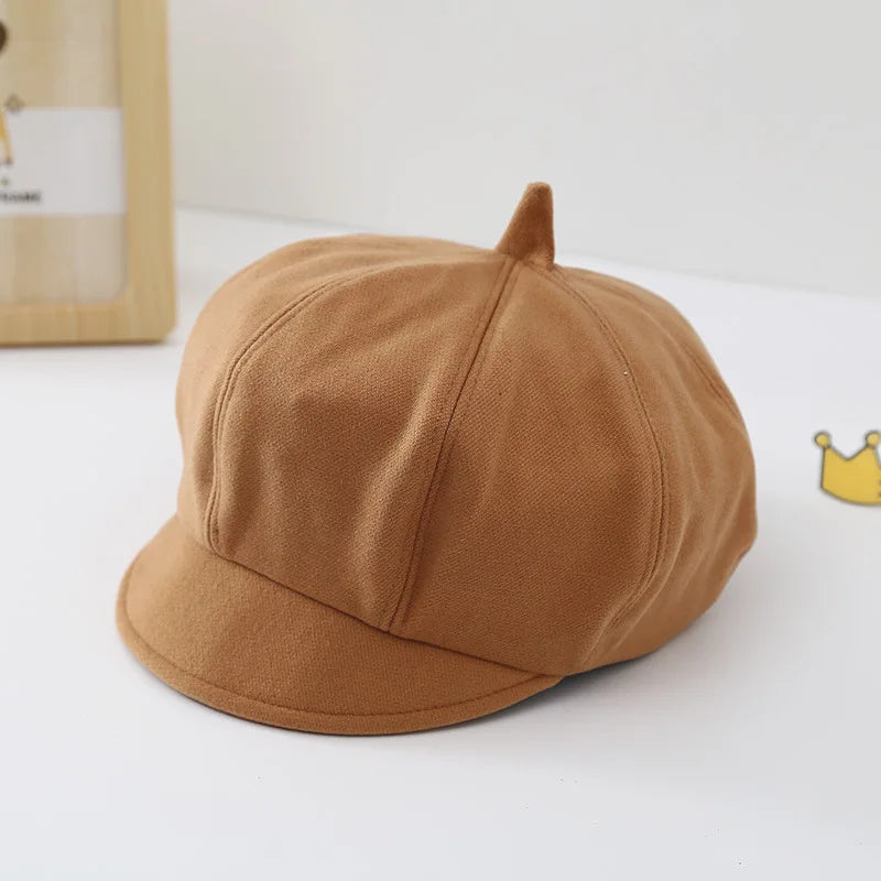 Wool Kids Beret Hat - Bakyat Store