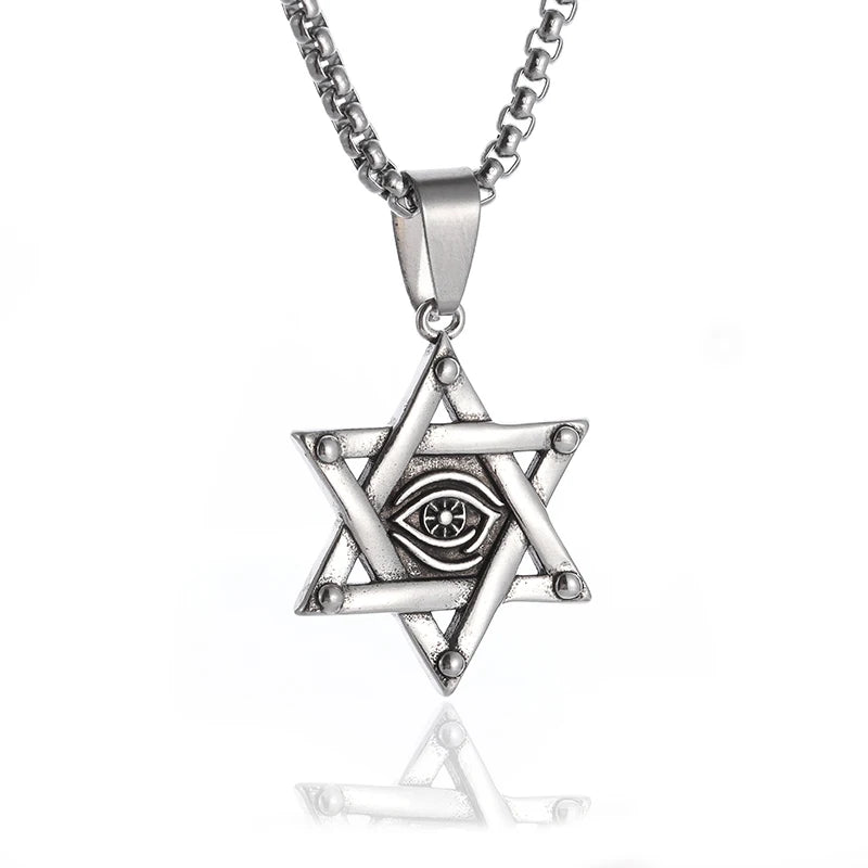 Eye of Horus Necklace Evil Eye Pendant Ancient Egypt - Bakyat Store