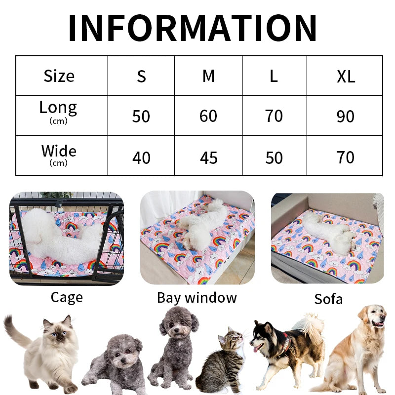 Washable Pet Pee Pad Pet Diaper Mat Reusable Mats - Bakyat Store