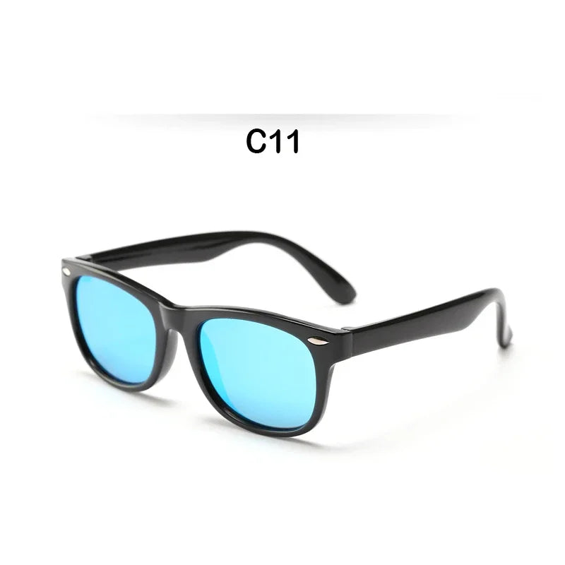 Kids Polarized Sunglasses, Silicone Safety Glasses - Bakyat Store