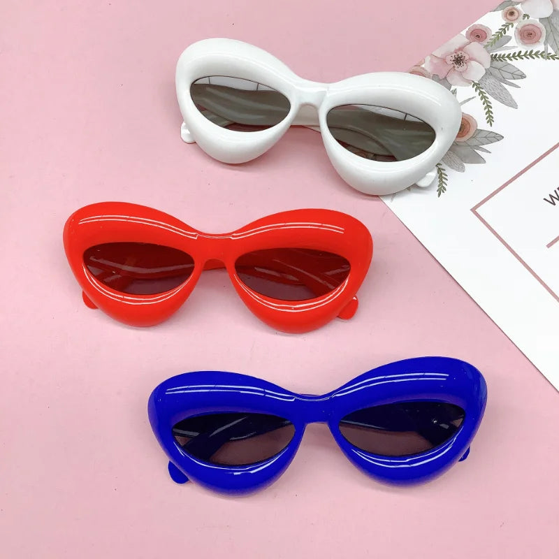 Cat Eye Candy Color Kids Sunglasses - Bakyat Store