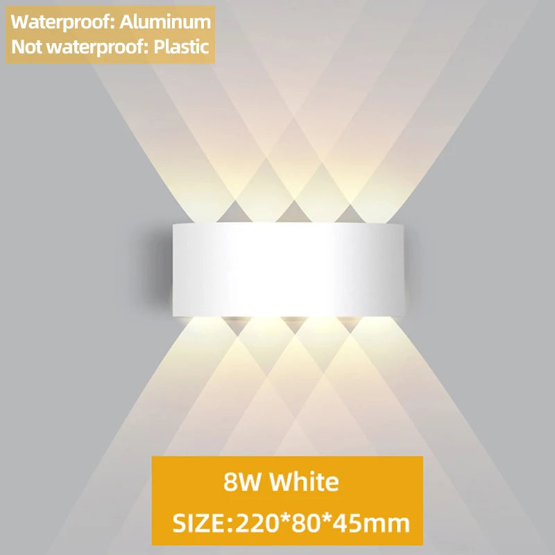 Up and Down LED Wall Lamp - Bakyat Store