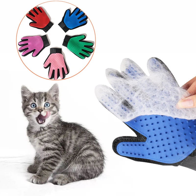 Pet Glove Cat Grooming Hair - Bakyat Store