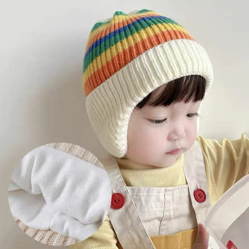 Rainbow Baby Winter Hat - Bakyat Store