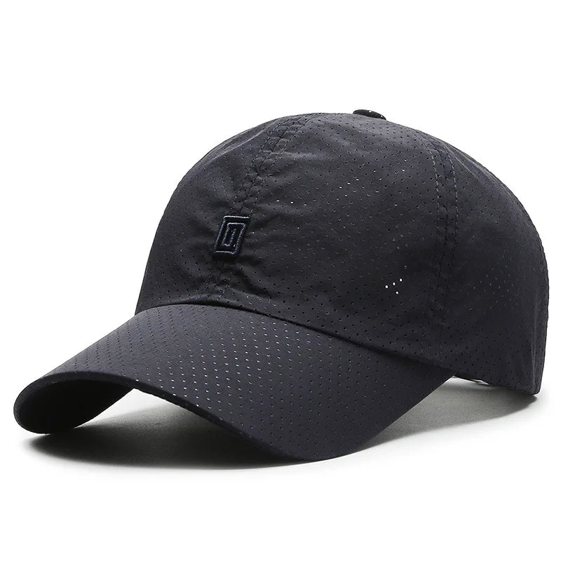 Kanye Summer Men Outdoor Sports Quick Drying Visor Mesh Hat - Bakyat Store