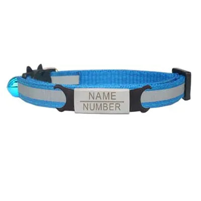 Reflective Cat Safety Buckle Collar - Bakyat Store