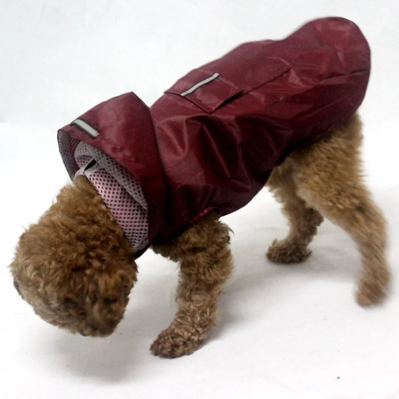 Dog Raincoat Waterproof Hoodie Jacket - Bakyat Store