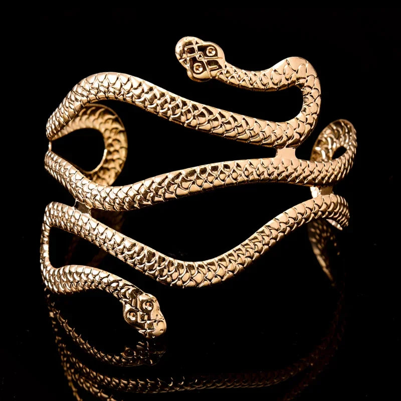 Snake Arm Cuff Temperament Animal - Bakyat Store