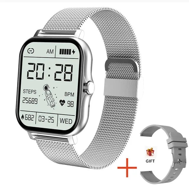 Sport Smart Watch Fitness Clock Health Monitor Waterproof Smartwatch Bluetooth Call Watches for Men Women IOS Xiaomi Huawei 2023 - Bakyat Store