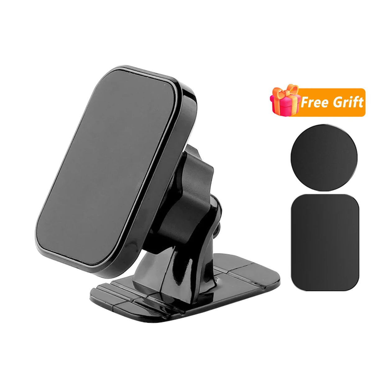 Magnetic Car Phone Holder Stand 360 Degree Mobile Cell Air Vent Magnet Mount - Bakyat Store