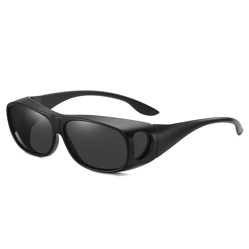 Polarized Sunglasses Fit Over Eye Glasses Driving Wrap Shield Goggles - Bakyat Store