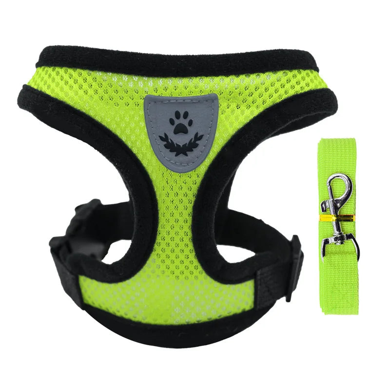 Breathable Mesh Cat Small Dog Harness - Bakyat Store