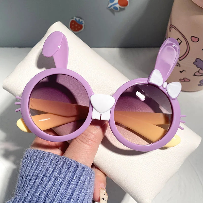 New Cute Cartoon Rabbit Ear Sunglasses - Bakyat Store