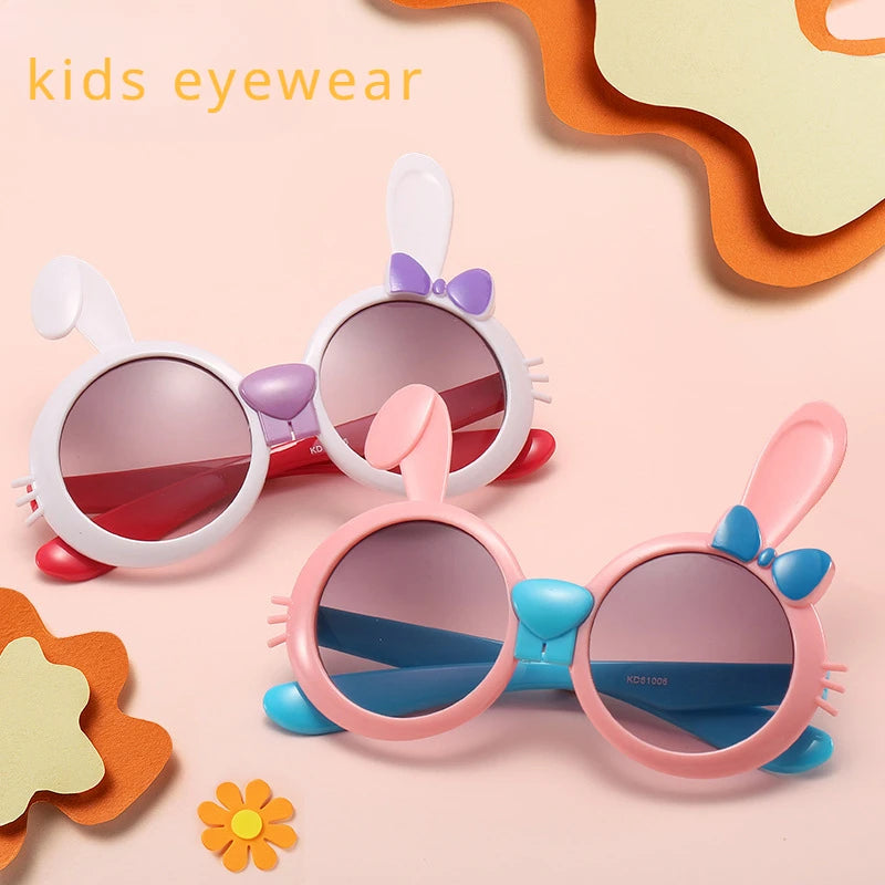 New Cute Cartoon Rabbit Ear Sunglasses - Bakyat Store