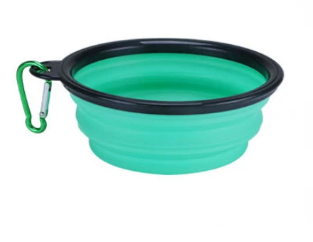 Collapsible Pet Silicone Dog Food and Water Bowl - Bakyat Store