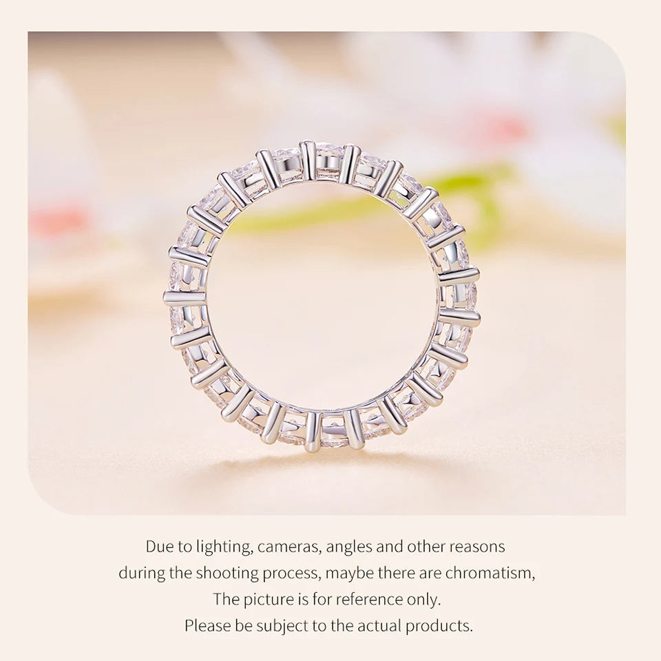 Shining Moissanite Ring - Bakyat Store