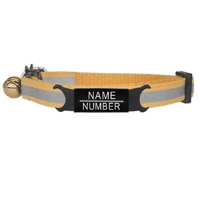 Reflective Cat Safety Buckle Collar - Bakyat Store