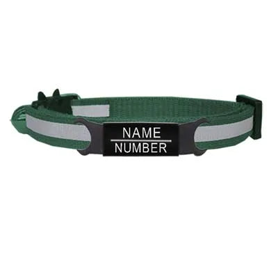 Reflective Cat Safety Buckle Collar - Bakyat Store