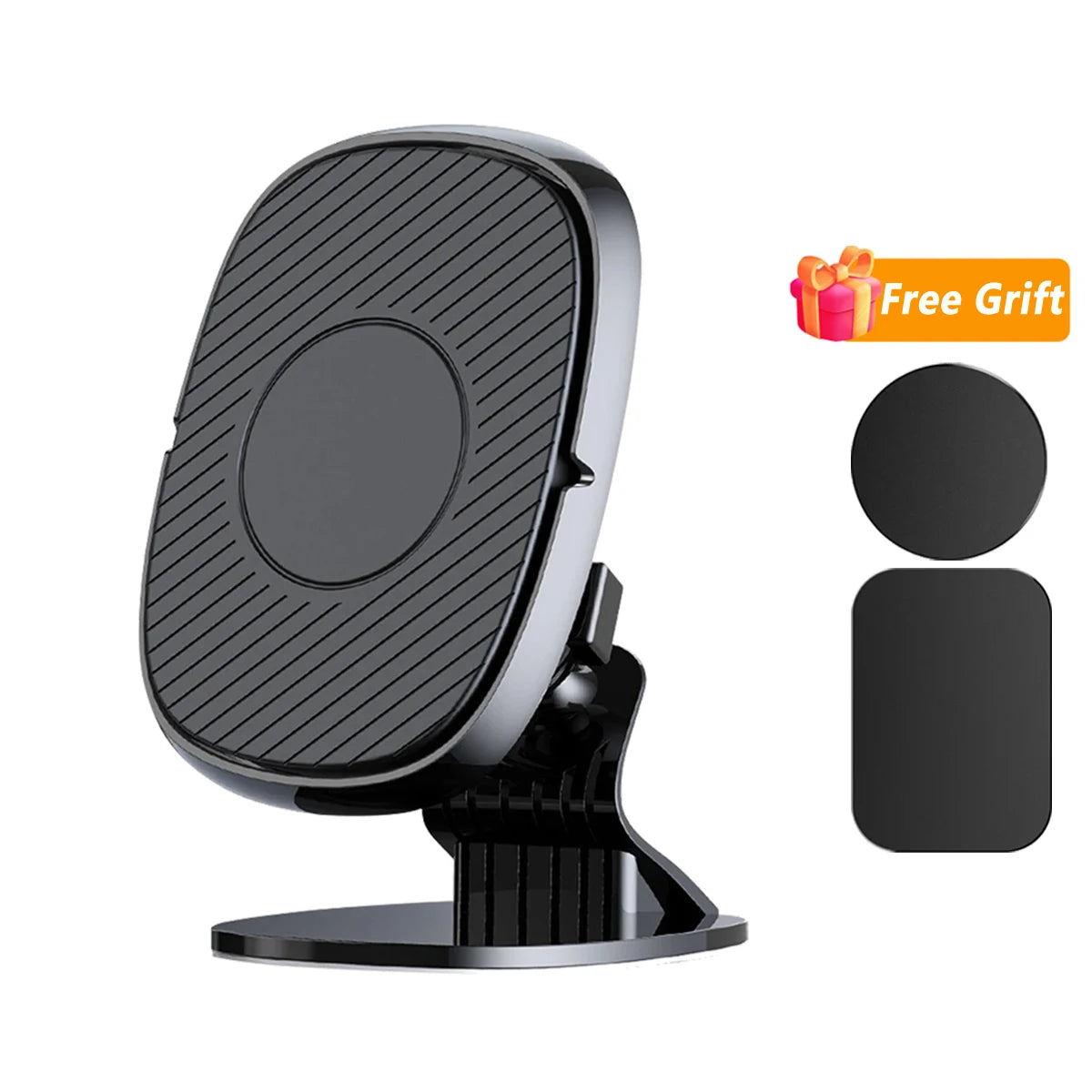 Magnetic Car Phone Holder Stand 360 Degree Mobile Cell Air Vent Magnet Mount - Bakyat Store