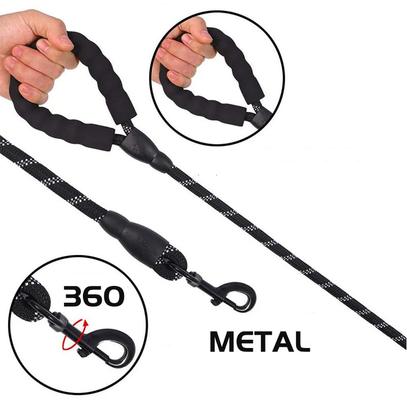 120/150/200/300CM Strong Leashes for Dogs - Bakyat Store