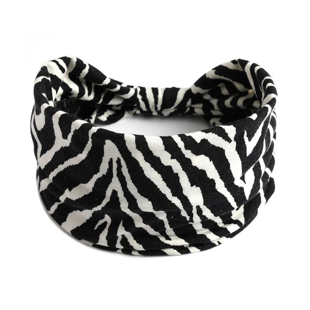 Bohemian Wide Cotton Stretch Headbands - Bakyat Store