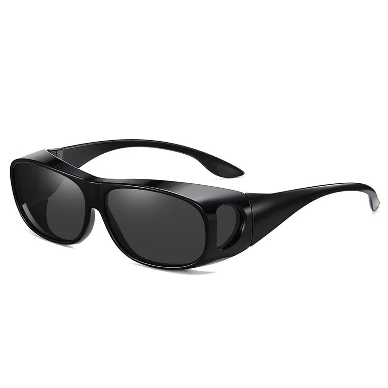 Polarized Sunglasses Fit Over Eye Glasses Driving Wrap Shield Goggles - Bakyat Store