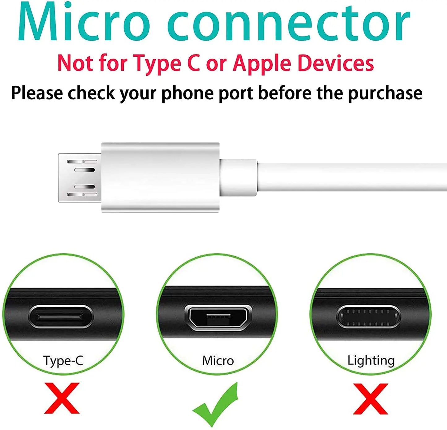 5A Micro USB Cable Fast Charging Wire Mobile Phone Line For Xiaomi redmi 9A Samsung S7 Andriod Mouse PS4 GamePad Data Cable Cord - Bakyat Store