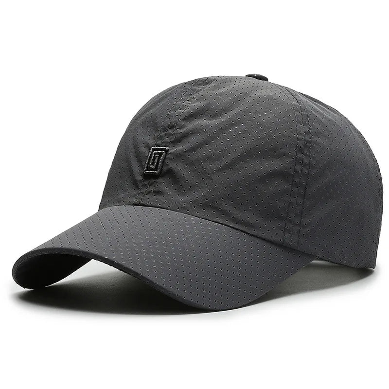 Kanye Summer Men Outdoor Sports Quick Drying Visor Mesh Hat - Bakyat Store