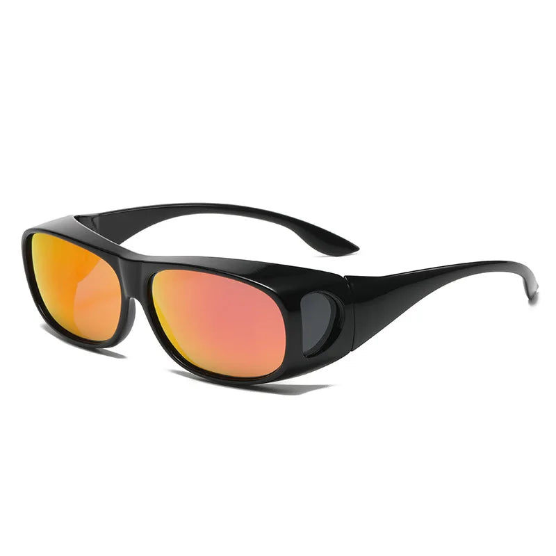 Polarized Sunglasses Fit Over Eye Glasses Driving Wrap Shield Goggles - Bakyat Store