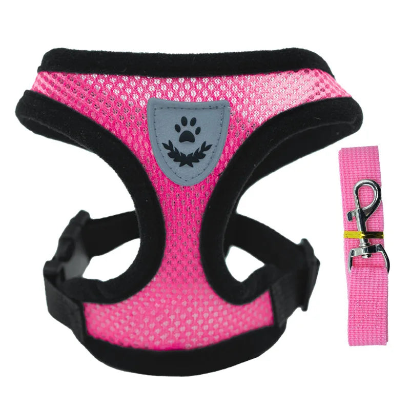 Breathable Mesh Cat Small Dog Harness - Bakyat Store