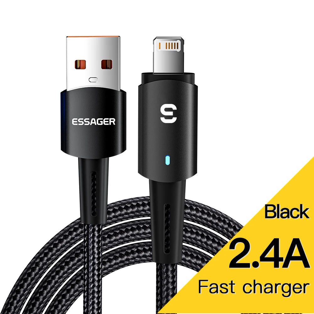 Essager USB C Cable For IPhone 14 13 12 11 pro Max XS 20W Fast Charging Cable Type C To Lighting Date Wire For iPad Macbook - Bakyat Store