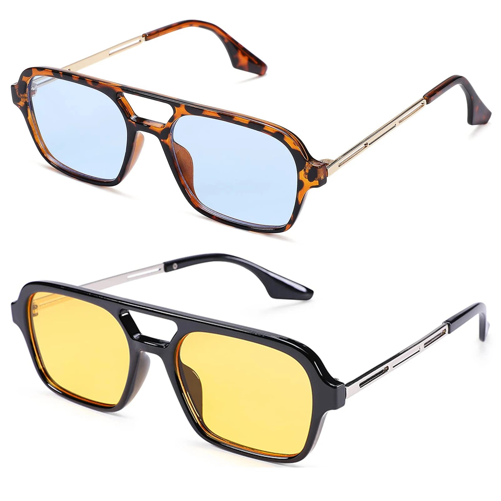 Double Bridges Women Pilot Sunglasses - Bakyat Store