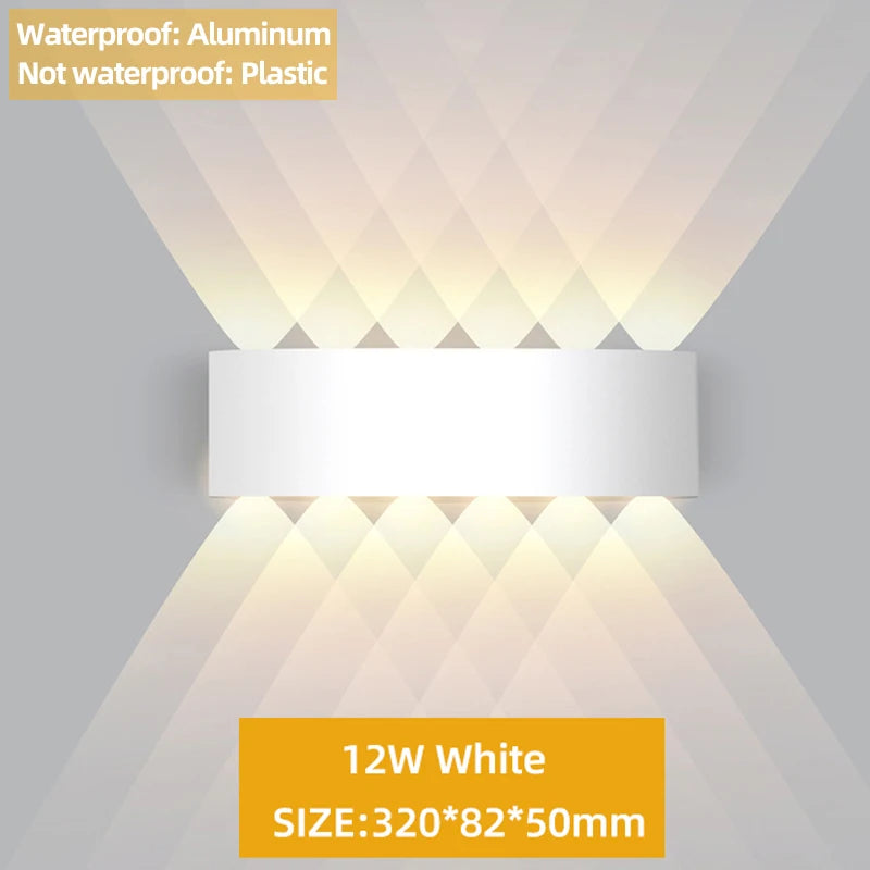 Up and Down LED Wall Lamp - Bakyat Store