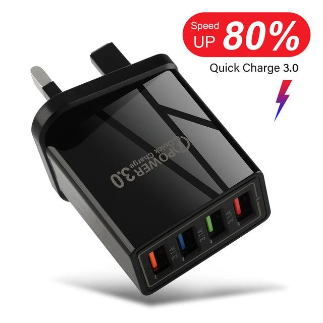 USB PD Charger Quick Charge 3.0 For iPhone Samsung Xiaomi Tablets Mobile Phone Charger Adapter EU/US Plug Fast Charging 2024 - Bakyat Store