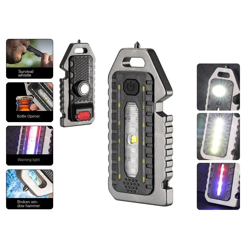 Mini LED COB Easy to Carry 800MA Lamps Flashlight - Bakyat Store