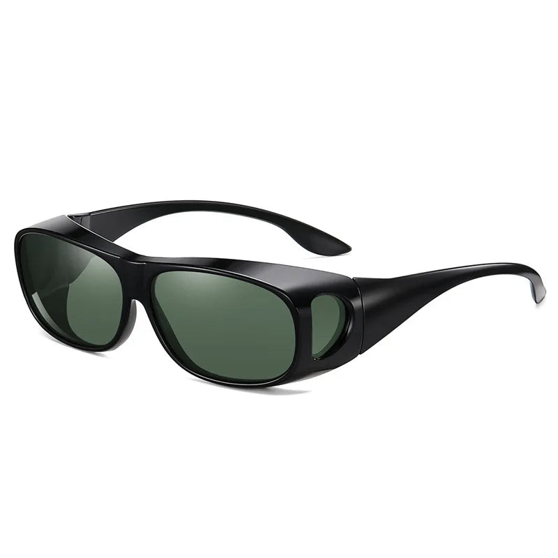 Polarized Sunglasses Fit Over Eye Glasses Driving Wrap Shield Goggles - Bakyat Store