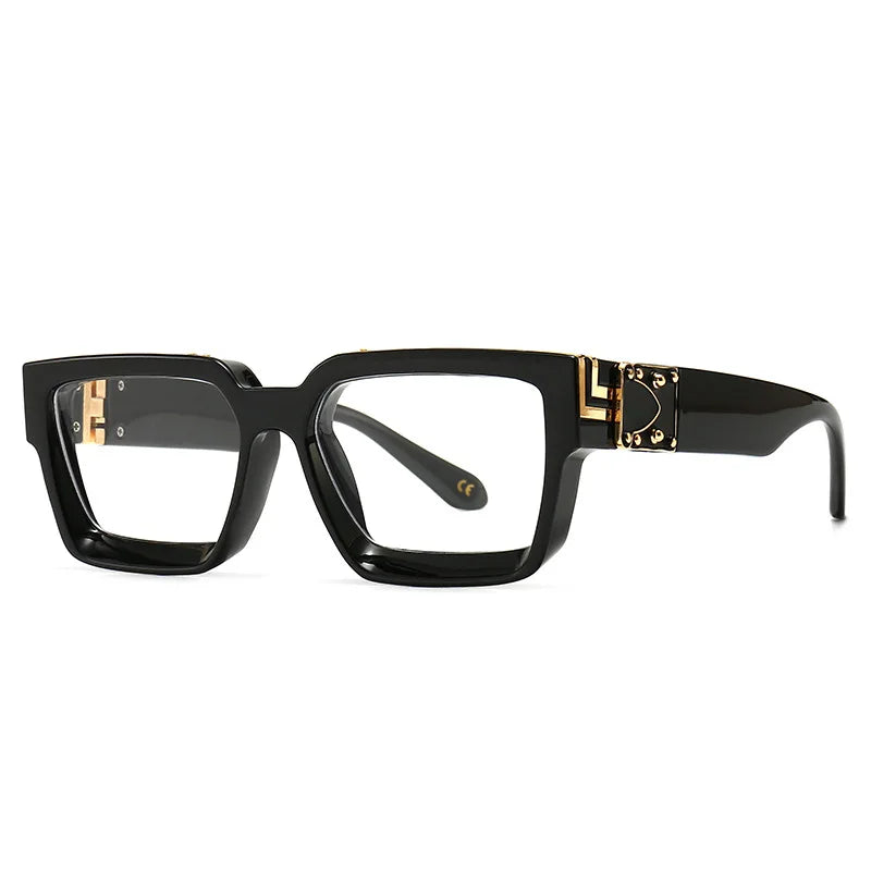 Square Thick Frame Luxury Oversized Sunglasses - Bakyat Store