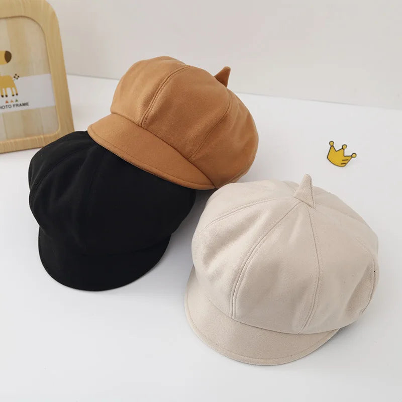 Wool Kids Beret Hat - Bakyat Store