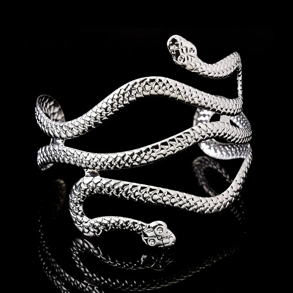 Snake Arm Cuff Temperament Animal - Bakyat Store