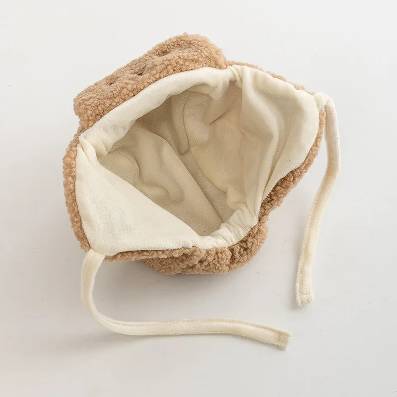 Bear Winter Baby Bonnet Newborn Hat - Bakyat Store