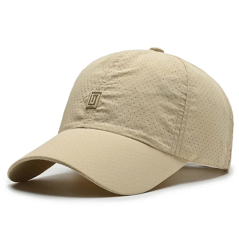 Kanye Summer Men Outdoor Sports Quick Drying Visor Mesh Hat - Bakyat Store