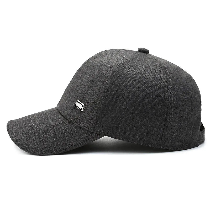 Business Baseball Cap Male Summer Leisure Letter Golf Hat Snapback Cotton - Bakyat Store