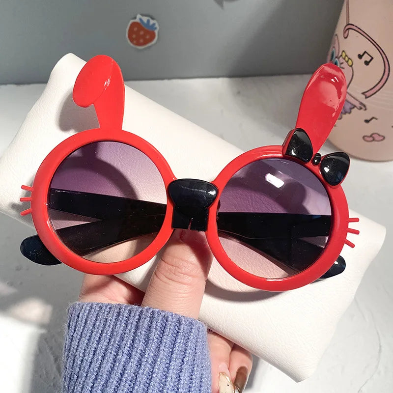 New Cute Cartoon Rabbit Ear Sunglasses - Bakyat Store