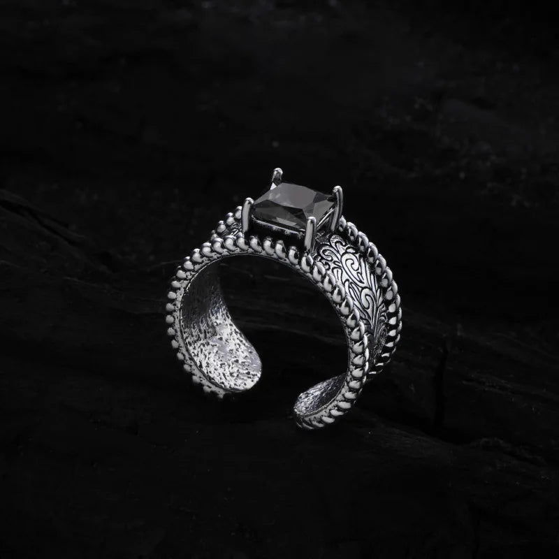 A Retro style handmade silver rings collection - Bakyat Store