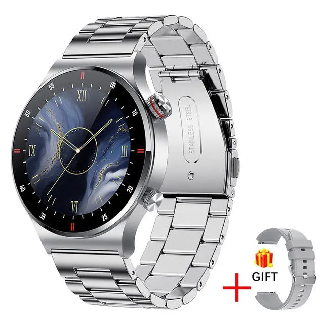 Luxury Smart Watches Men NFC BT Call Fitness Waterproof Sports Wrist Intelligent Smartwatches - Bakyat Store