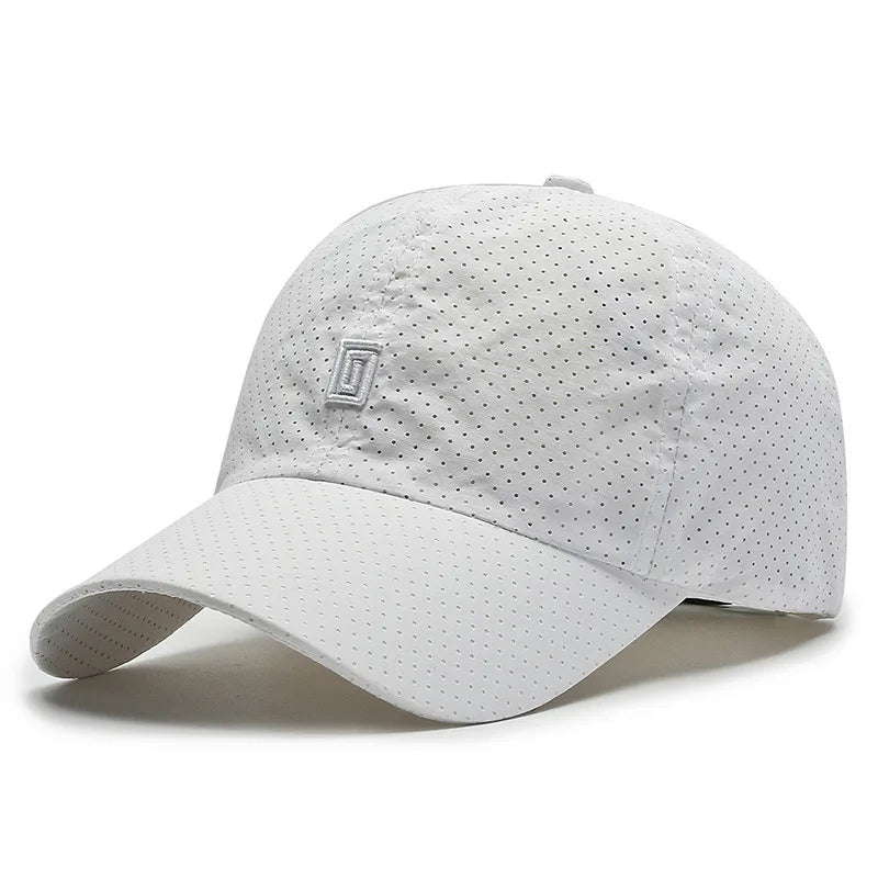 Kanye Summer Men Outdoor Sports Quick Drying Visor Mesh Hat - Bakyat Store