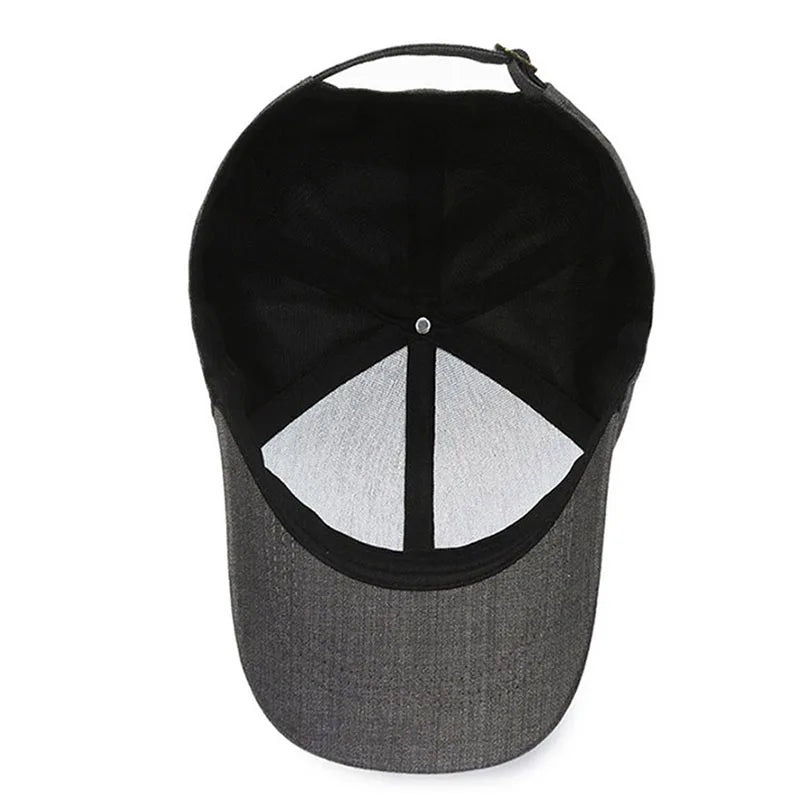 Business Baseball Cap Male Summer Leisure Letter Golf Hat Snapback Cotton - Bakyat Store