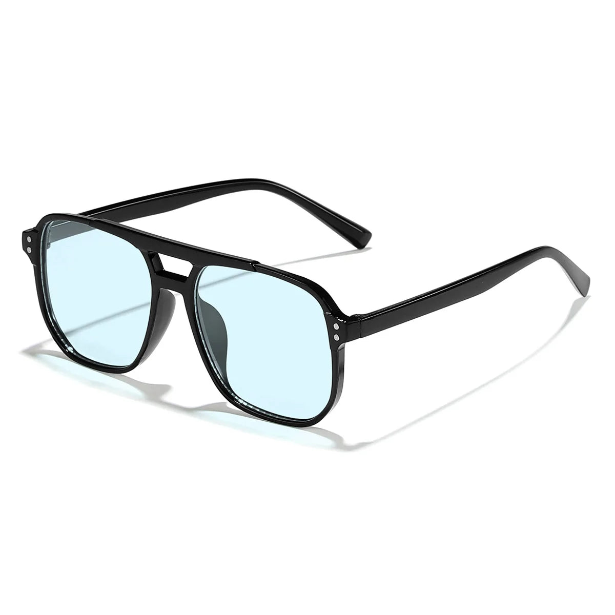 Double Bridge Sunglasses for Women/Men ,Anti Glare Sun Shades - Bakyat Store