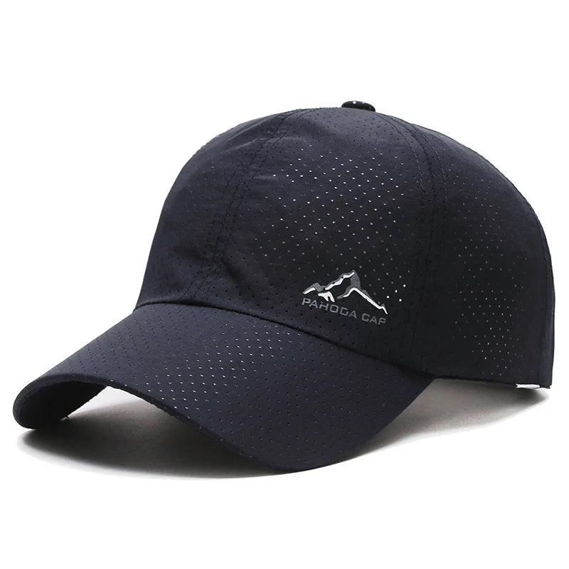 Solid Mesh Baseball Cap - Bakyat Store