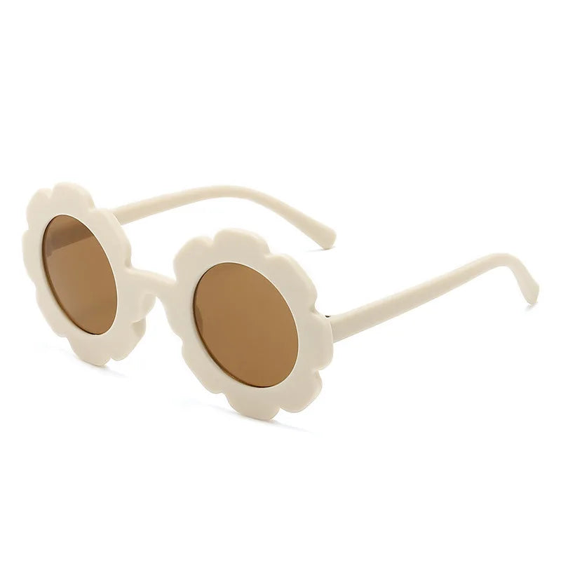 New Sun Flower Round Cute kids sunglasses - Bakyat Store